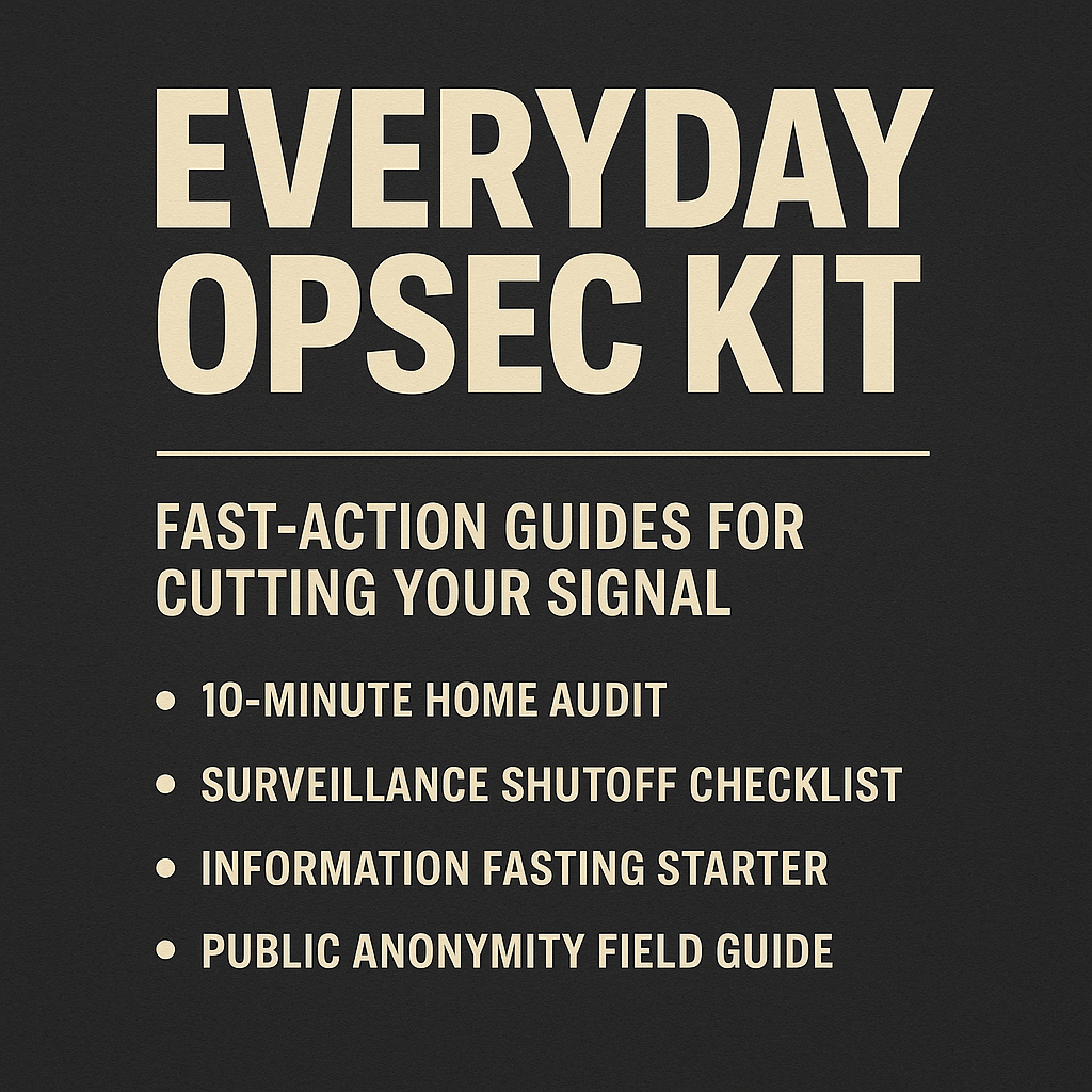 Everyday opsec kit